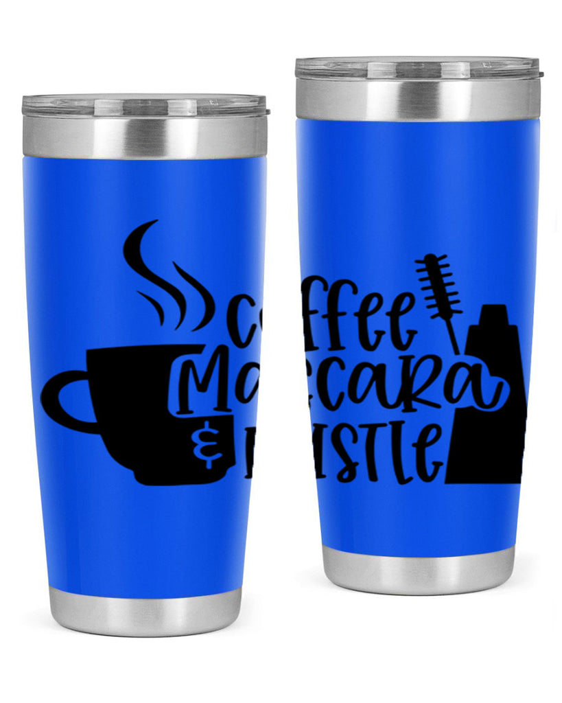 coffee mascara hustle 145#- coffee- Tumbler