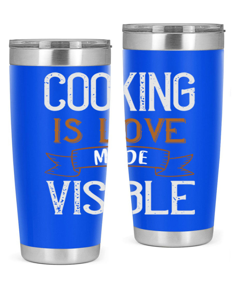 cooking is love made visible 43#- cooking- Tumbler