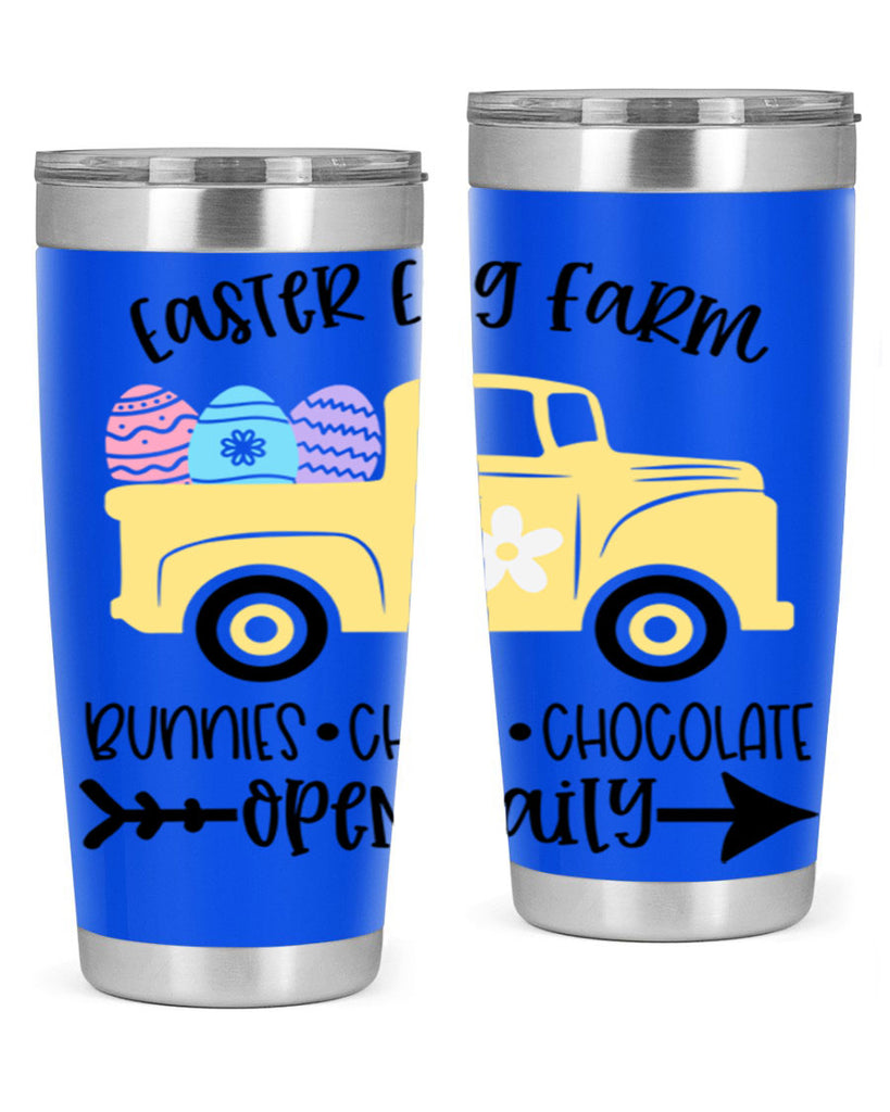 easter egg farm 58#- easter- Tumbler