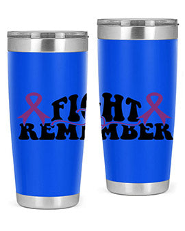 fight to remember 144#- alzheimers- Tumbler