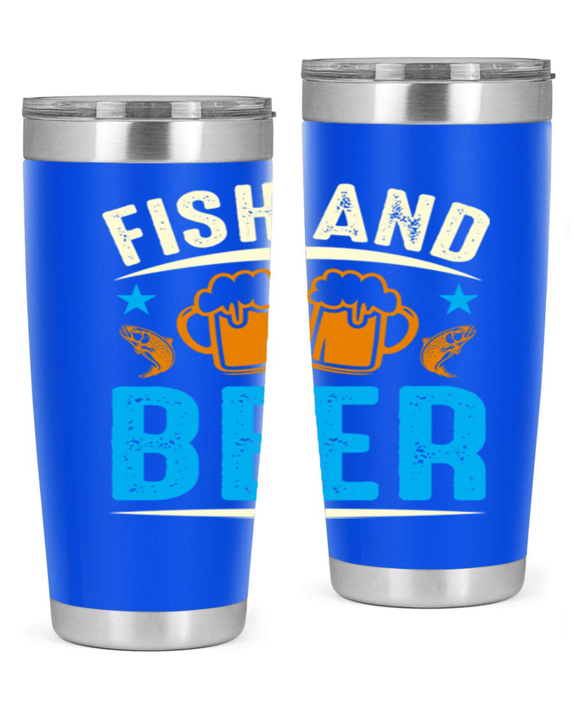 fish and beer 114#- beer- Tumbler