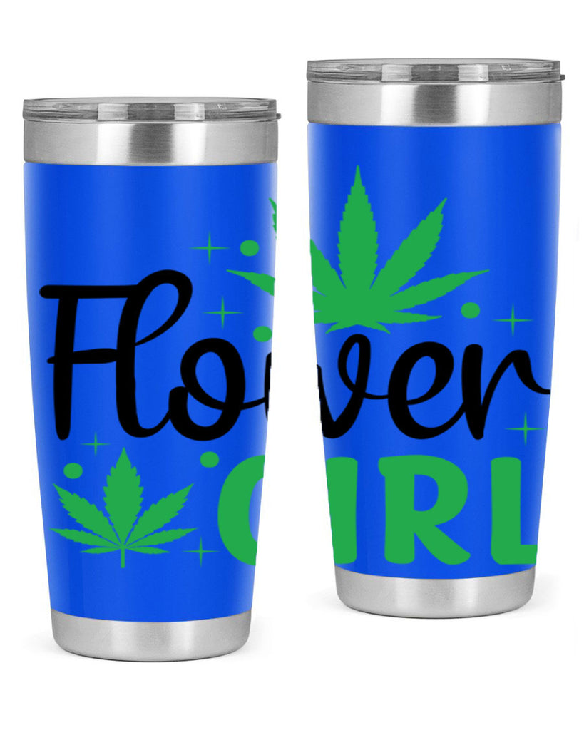 flower girl 83#- marijuana- Tumbler