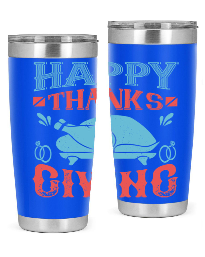 happy thanks giving 36#- thanksgiving- Tumbler