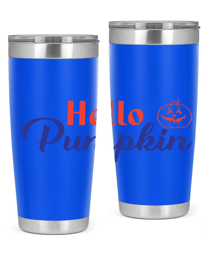 hello pumpkin 288#- fall- Tumbler