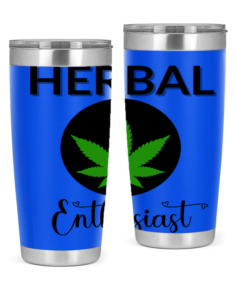 herbal enthusiast 109#- marijuana- Tumbler