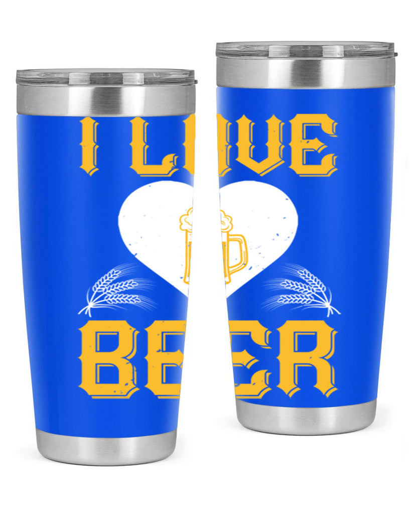 i love beer 74#- beer- Tumbler