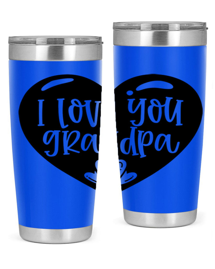 i love you grandpa 39#- fathers day- Tumbler