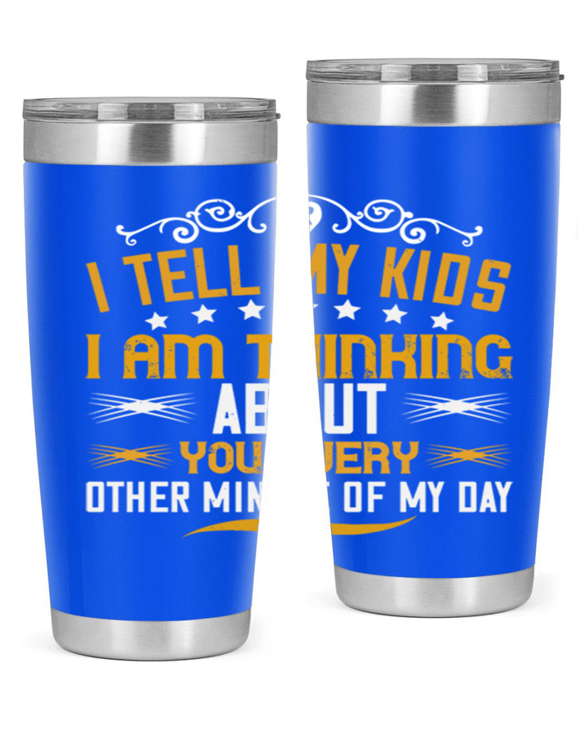 i tell my kids 151#- mom- Tumbler