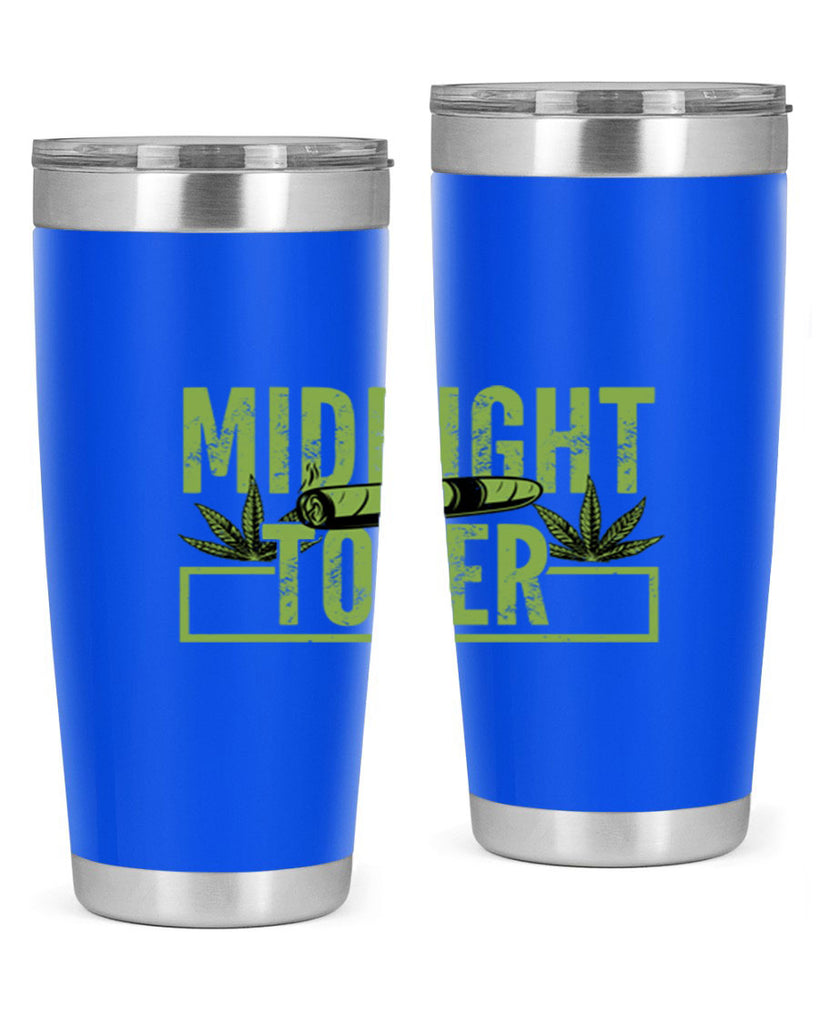 midnight toker 211#- marijuana- Tumbler