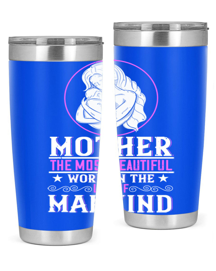 mother the most beautiful word on the lips of mankind 102#- mom- Tumbler