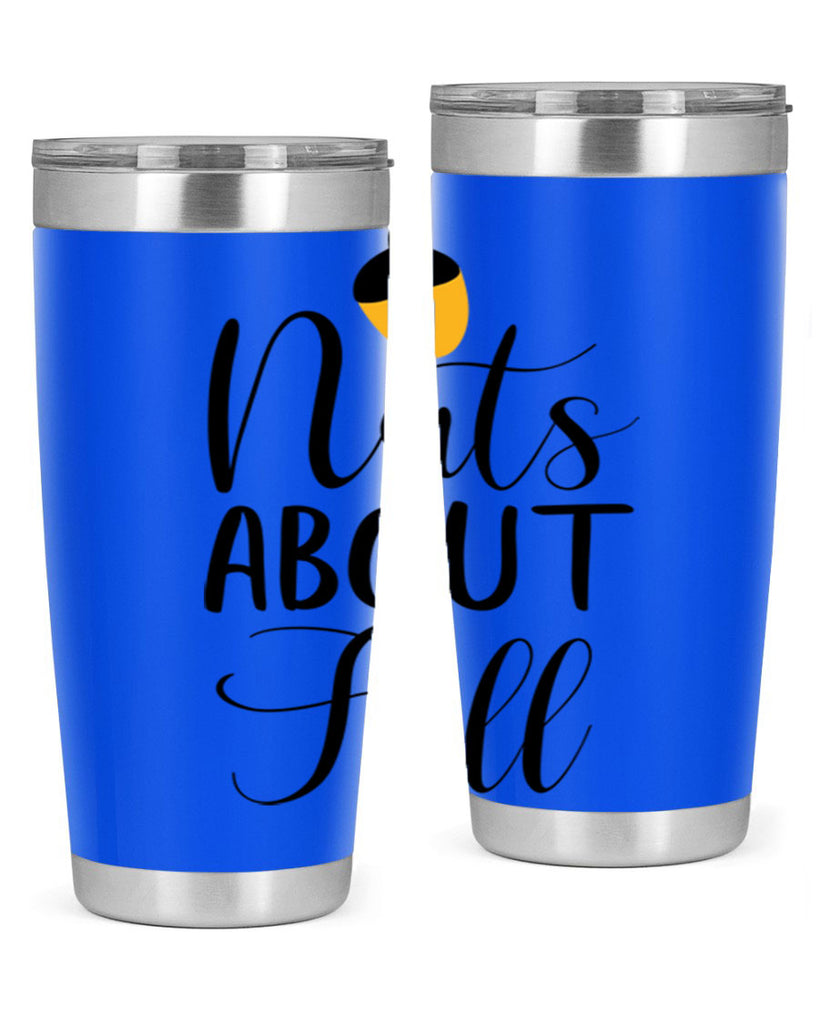 nuts about fall 445#- fall- Tumbler