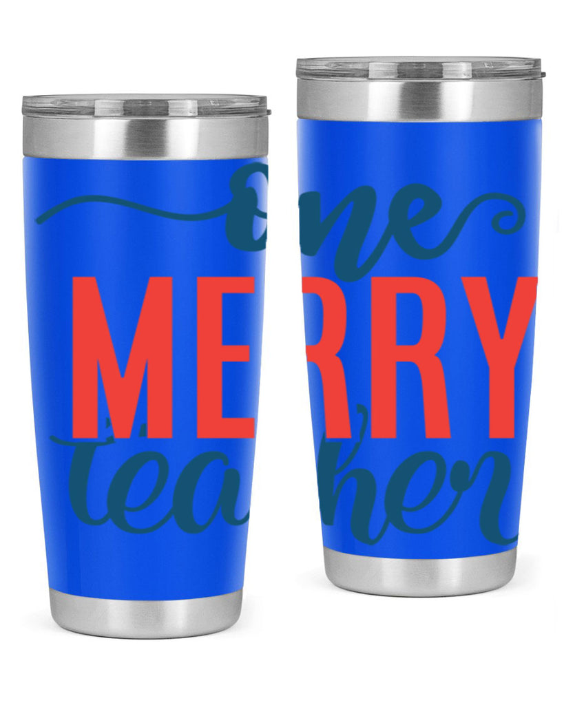 one merry teacher Style 161#- teacher- tumbler