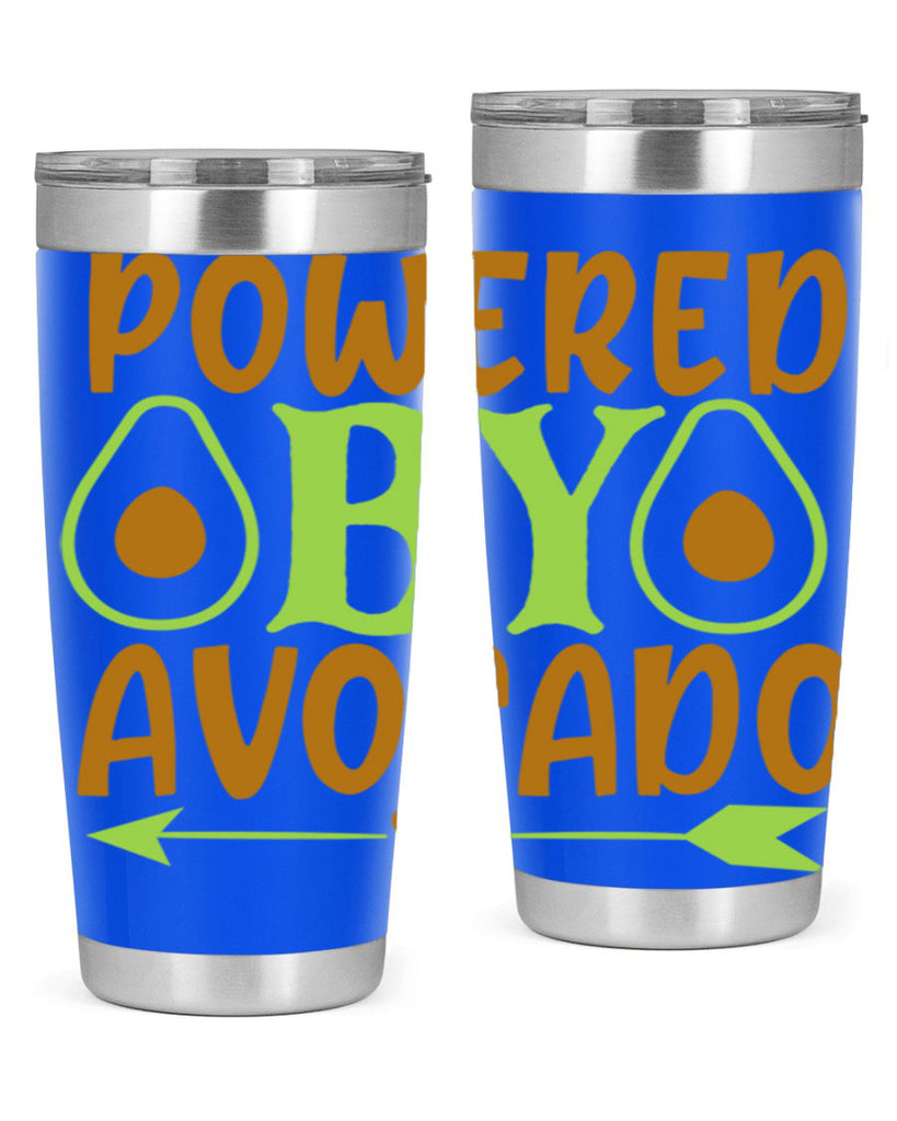 powered by avocado 3#- avocado- Tumbler