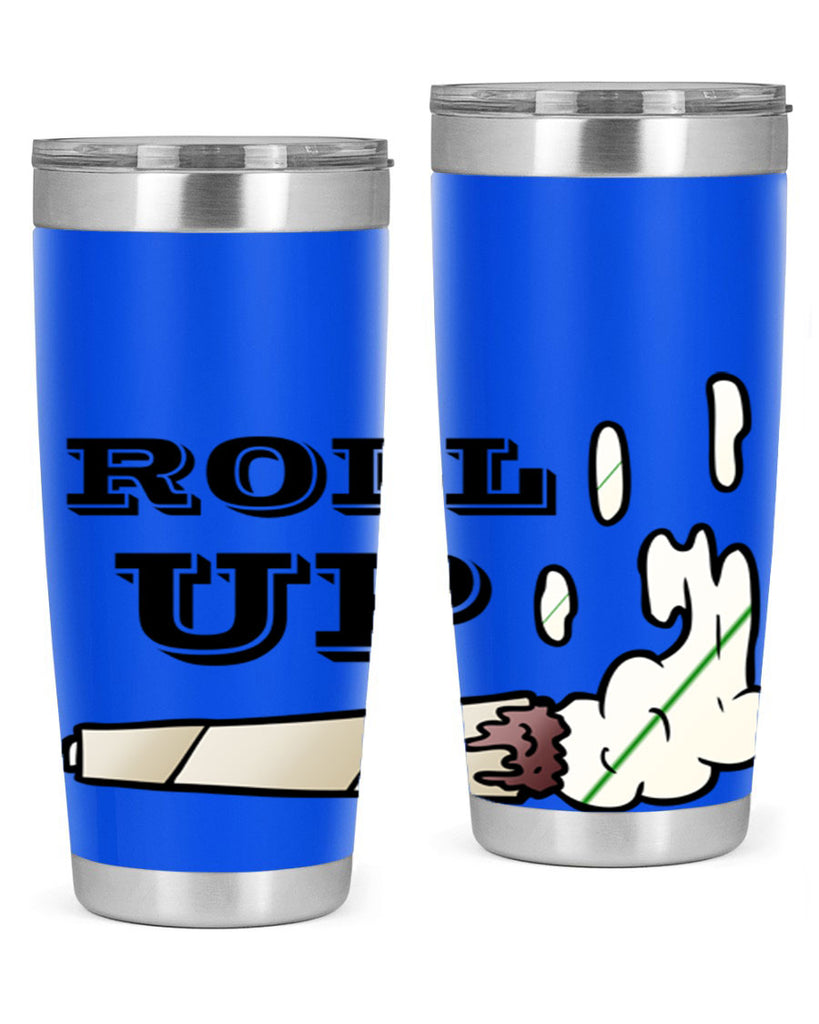 roll up 229#- marijuana- Tumbler