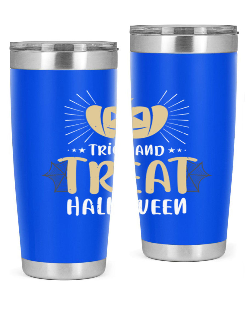 trick and treat halloween 125#- halloween- Tumbler