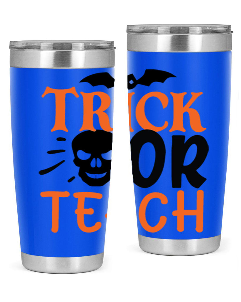 trick or teach 104#- halloween- Tumbler