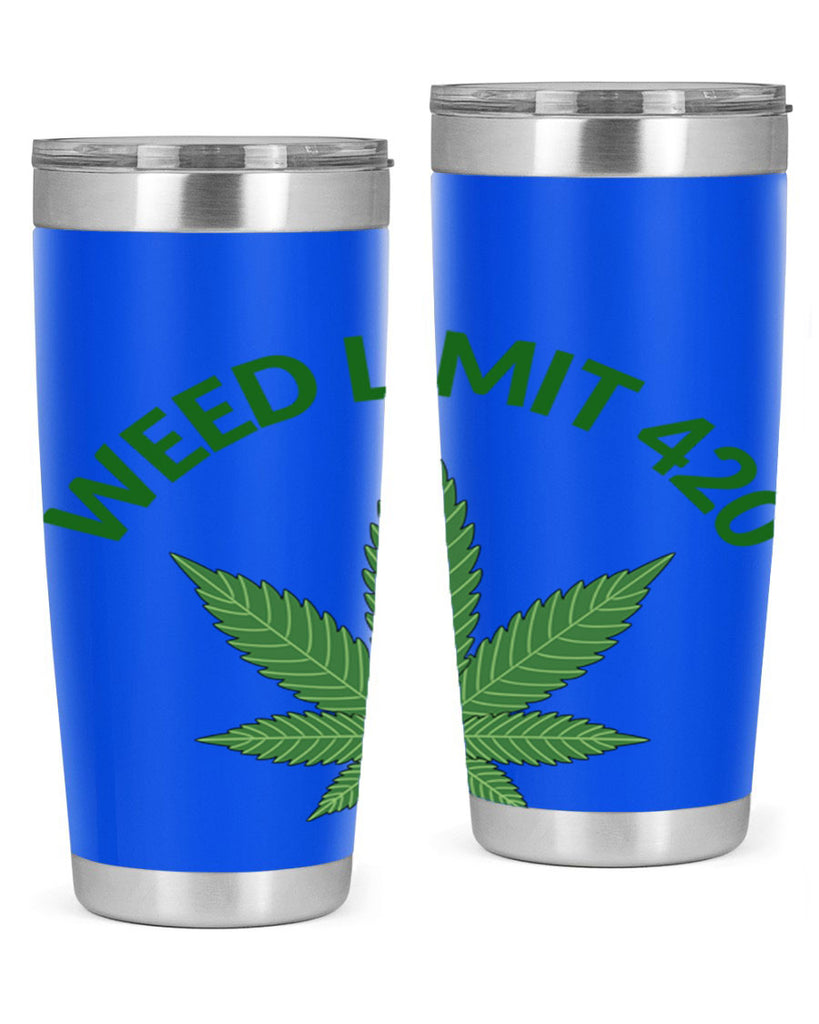 weed limit 420 sd 293#- marijuana- Tumbler