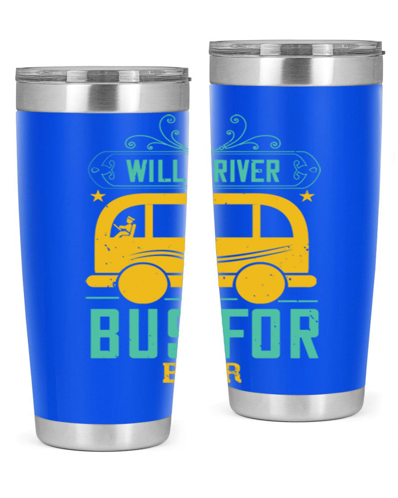 will driver bus for beer Style 6#- bus driver- tumbler