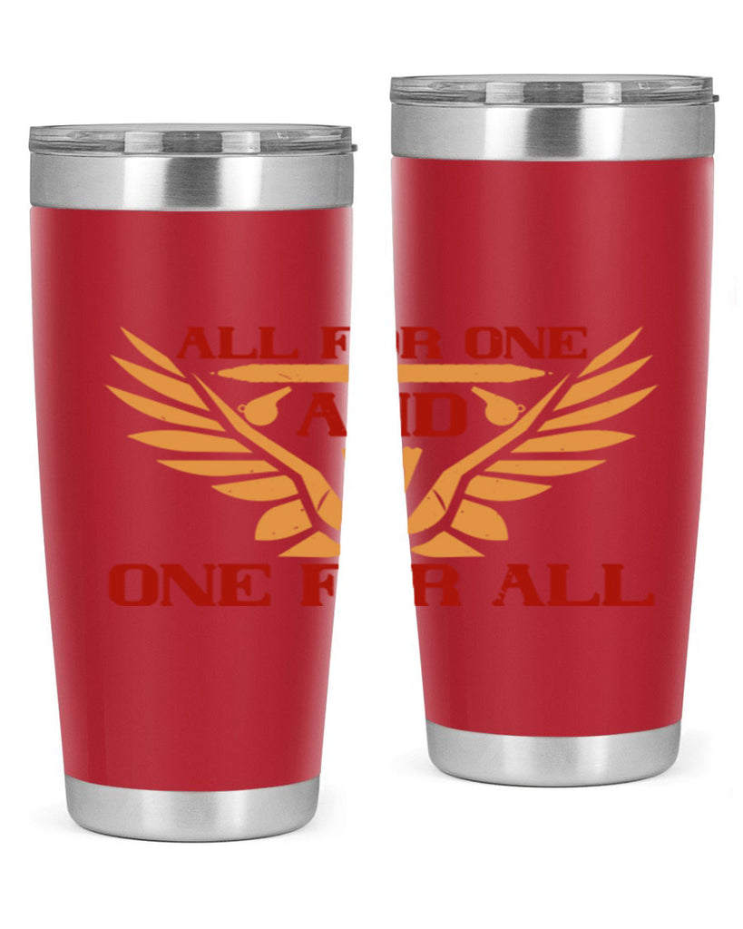 All for one and one for all 2360#- badminton- Tumbler