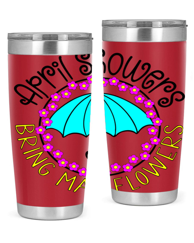 April showers21#- spring- Tumbler