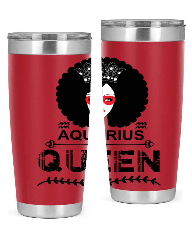 Aquarius queen 75#- zodiac- Tumbler