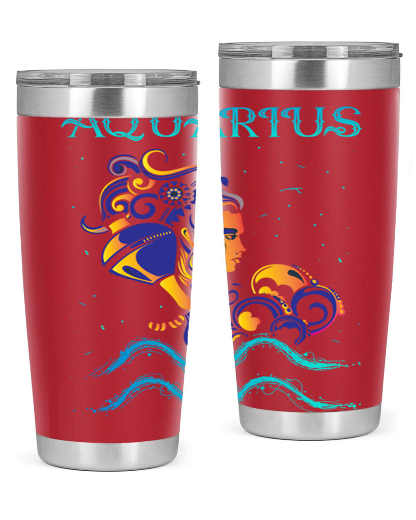 AquariusZodiac 76#- zodiac- Tumbler