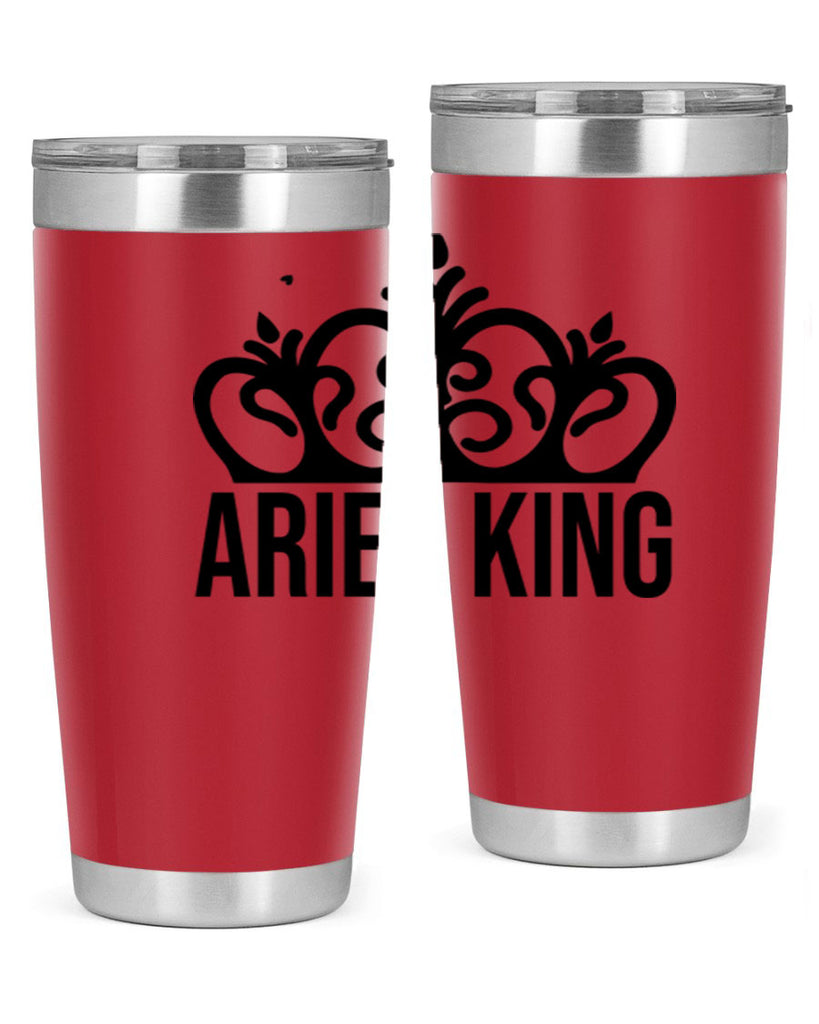 Aries king 107#- zodiac- Tumbler