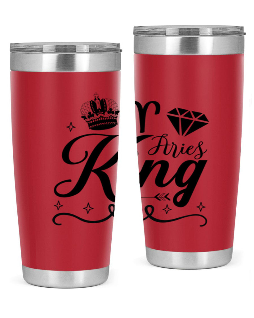 Aries king 111#- zodiac- Tumbler