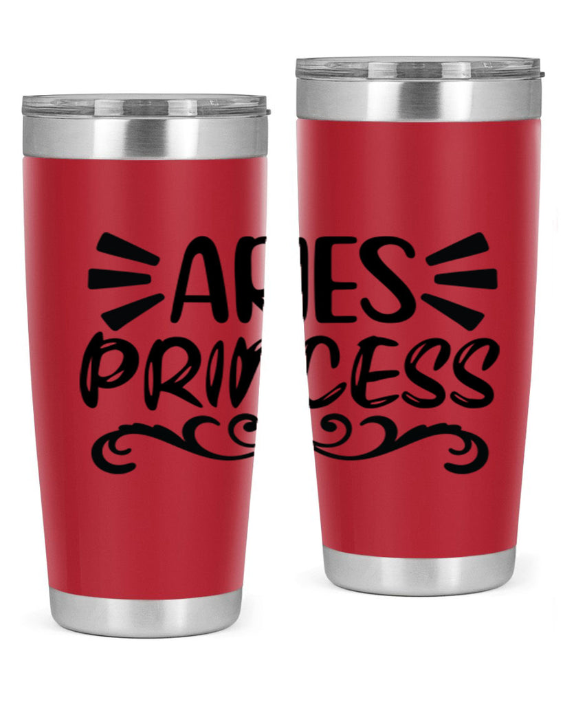 Aries princess 117#- zodiac- Tumbler