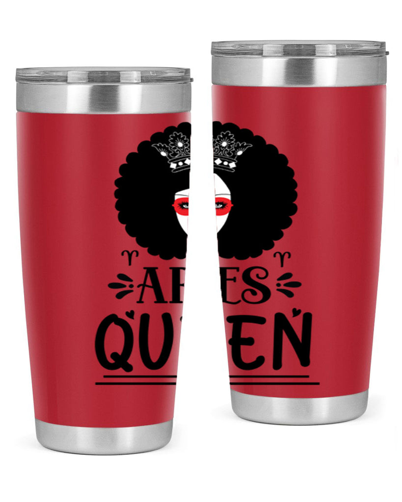 Aries queen 120#- zodiac- Tumbler