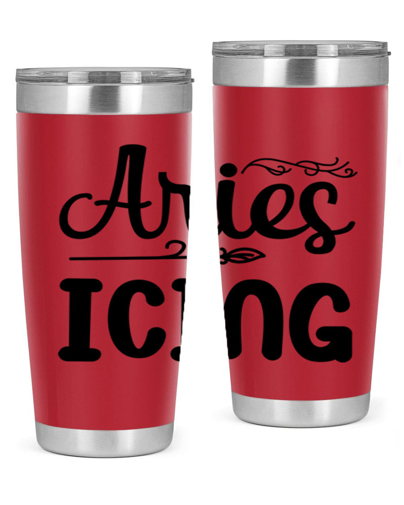 Ariesicing 106#- zodiac- Tumbler