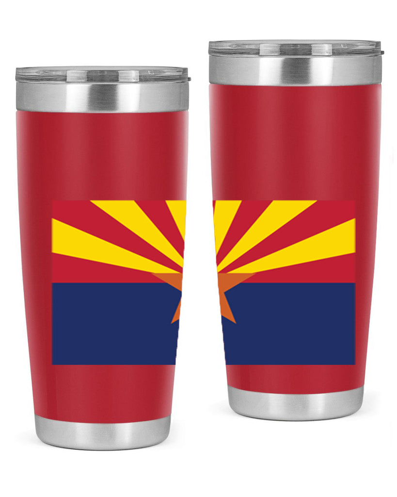 Arizona 49#- Us Flags- Tumbler