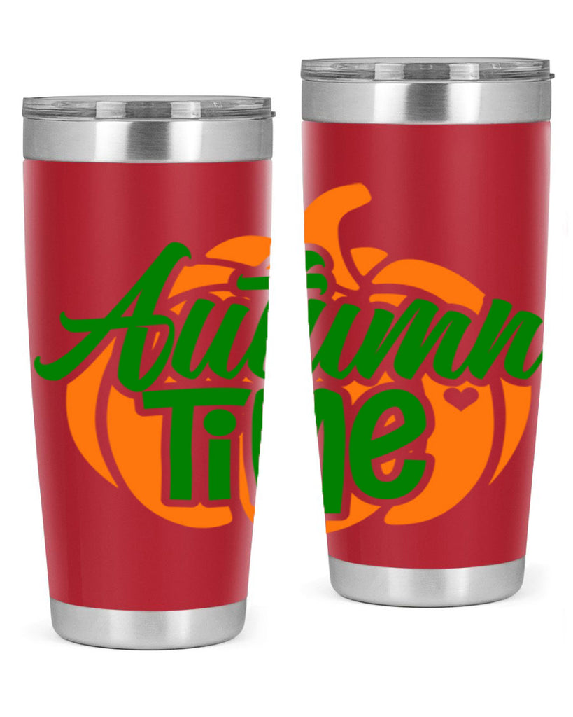 Autumn Time 34#- fall- Tumbler