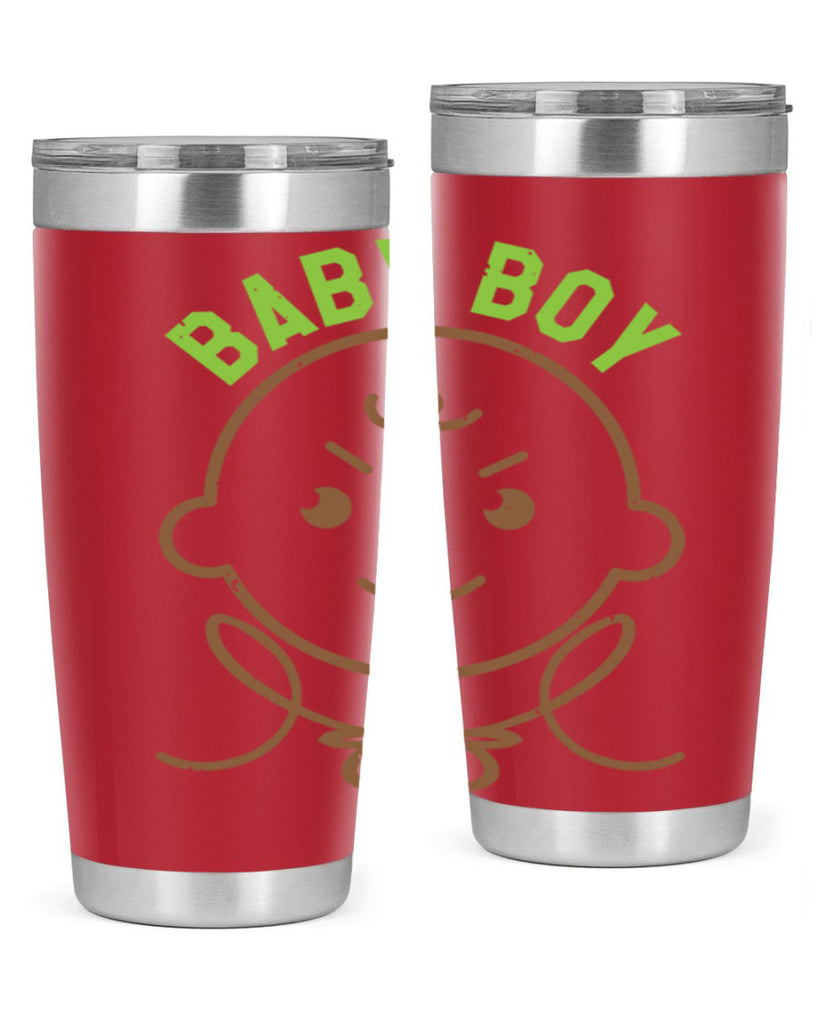 Baby Boy Style 4#- baby shower- tumbler