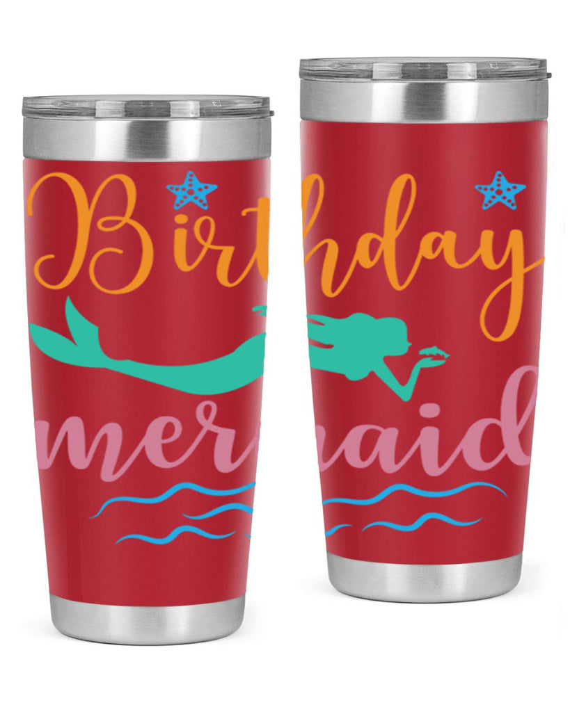 Birthday Mermaid Design 79#- mermaid- Tumbler