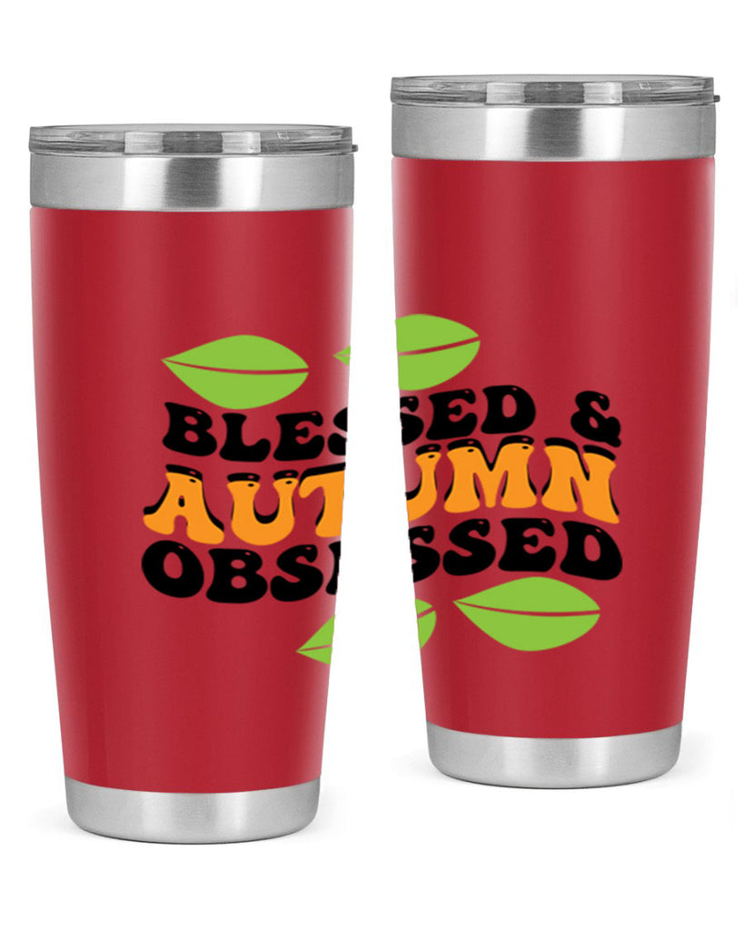 Blessed Autumn Obsessed 48#- fall- Tumbler