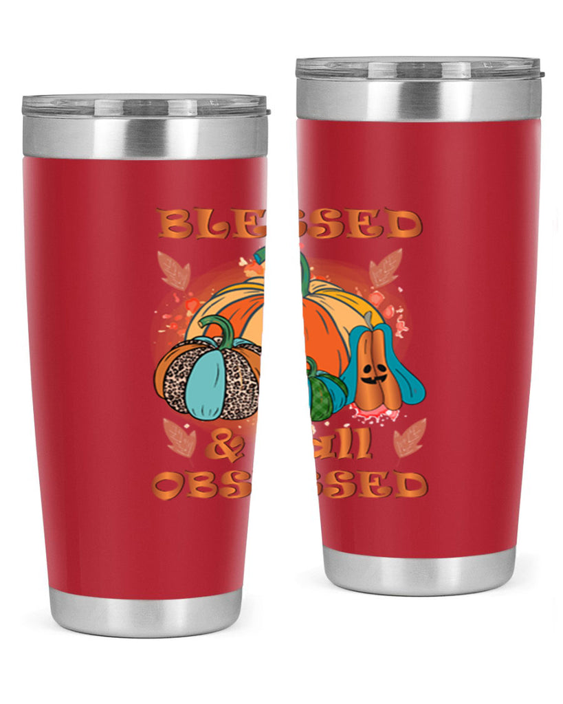 Blessed Fall Obsessed 49#- fall- Tumbler
