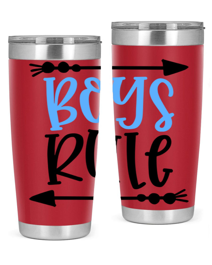 Boys Rule Style 108#- baby- tumbler