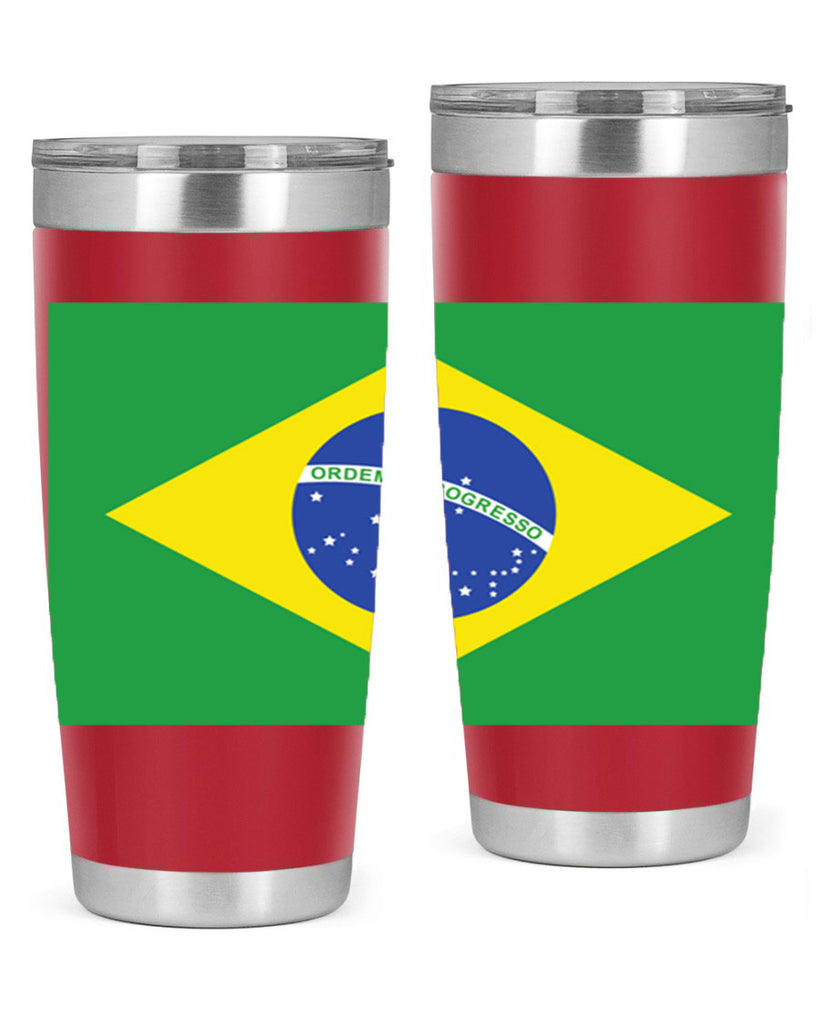 Brazil 174#- world flags- Tumbler