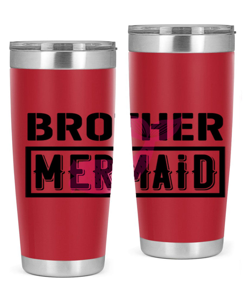 Brother mermaid 86#- mermaid- Tumbler