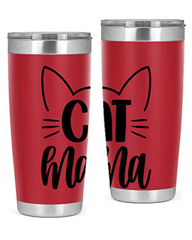 Cat Mama Style 84#- cat- Tumbler
