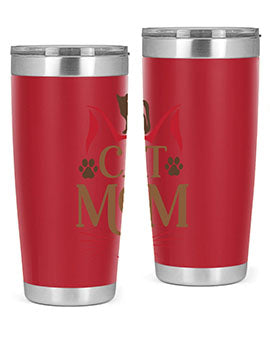 Cat Mom Style 6#- cat- Tumbler