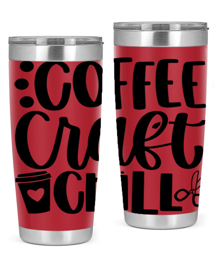 Coffee Craft Chill 42#- crafting- Tumbler