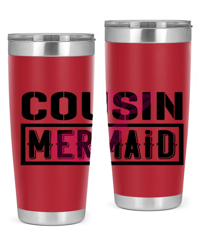 Cousin mermaid 87#- mermaid- Tumbler