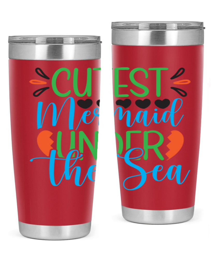 Cutest Mermaid Under The Sea 109#- mermaid- Tumbler