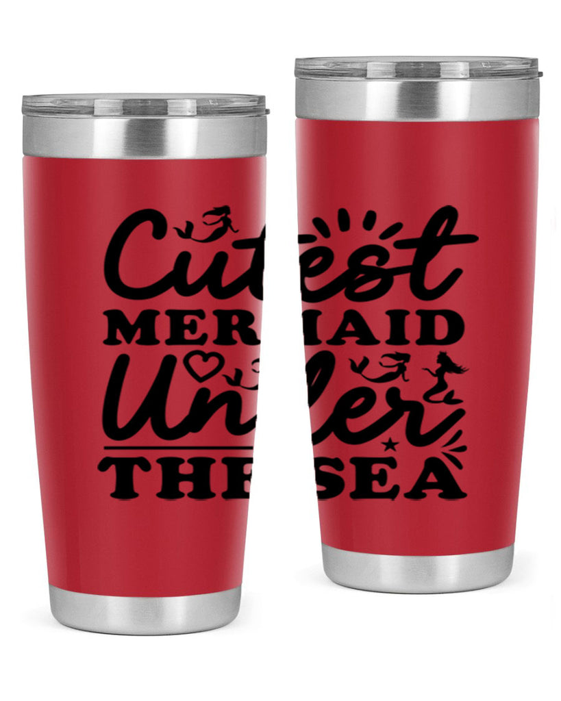 Cutest Mermaid Under the Sea 106#- mermaid- Tumbler