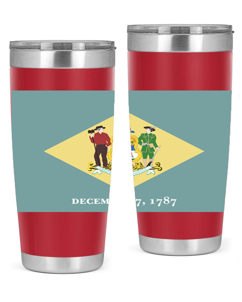 Delaware 44#- Us Flags- Tumbler