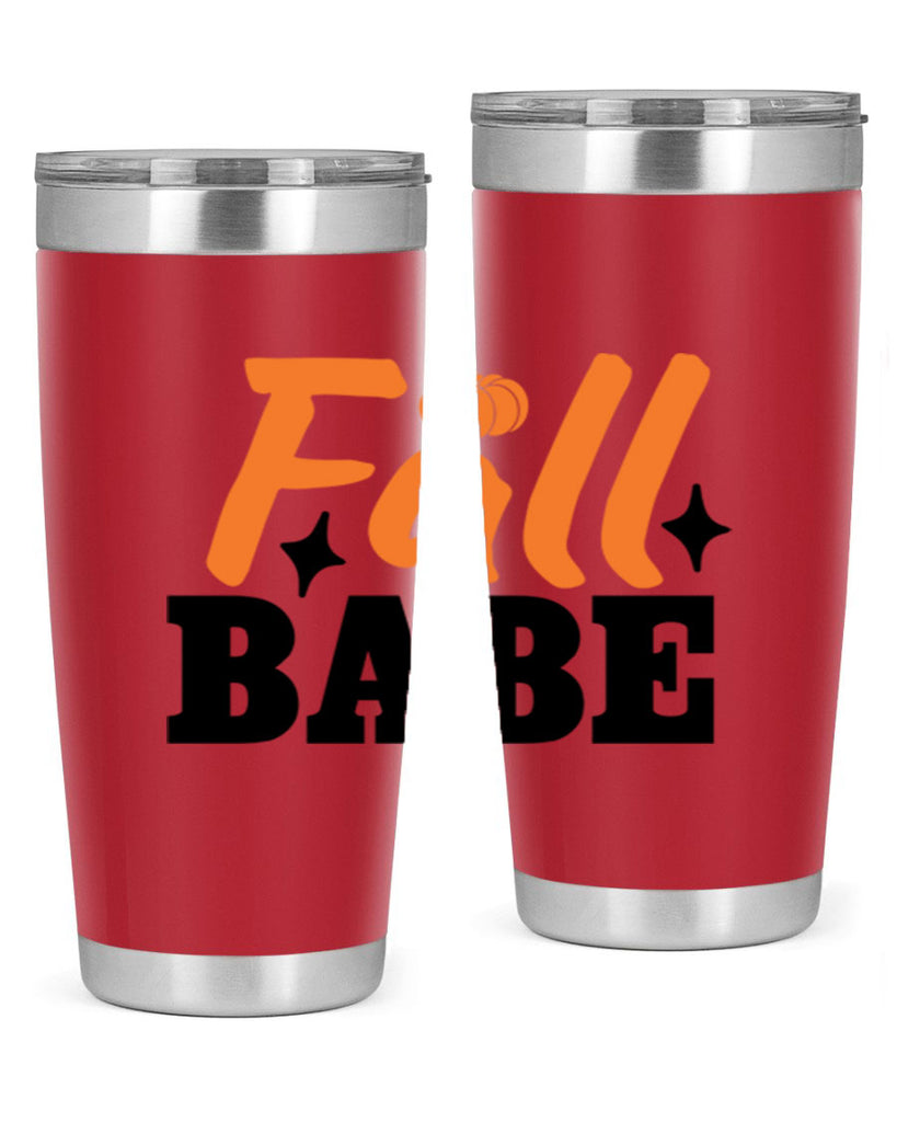 Fall Babe 89#- fall- Tumbler