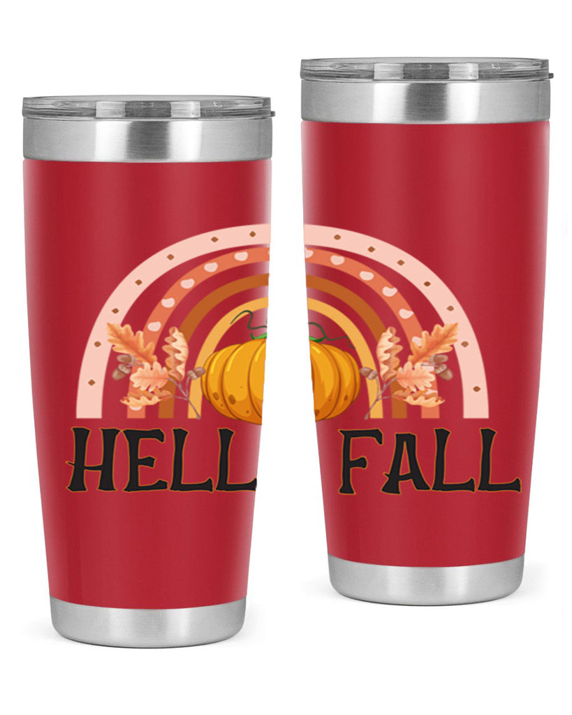 Fall Boho Rainbow 91#- fall- Tumbler