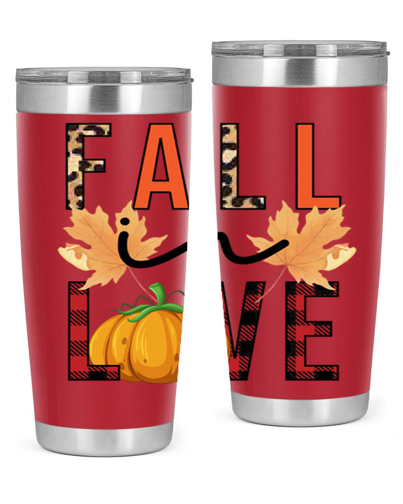 Fall in Love 104#- fall- Tumbler